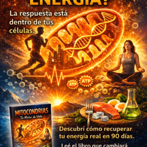 Ebook Mitocondrias Tu Motoro de Vida -Guía práctica de energía y longevidad